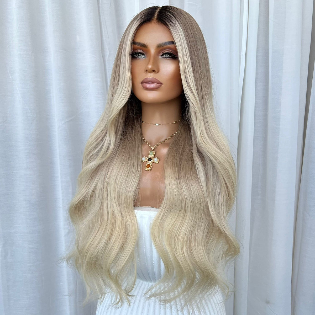 BEYONCÉ | HD FULL LACE STRETCH CAP | S-M