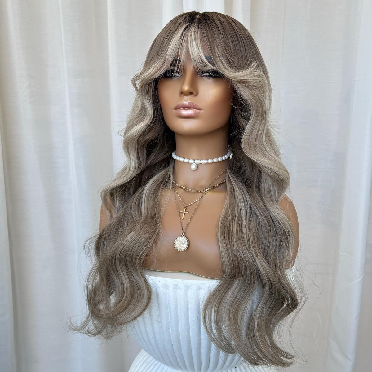 SASKIA | HD FULL LACE STRETCH CAP | XS-S