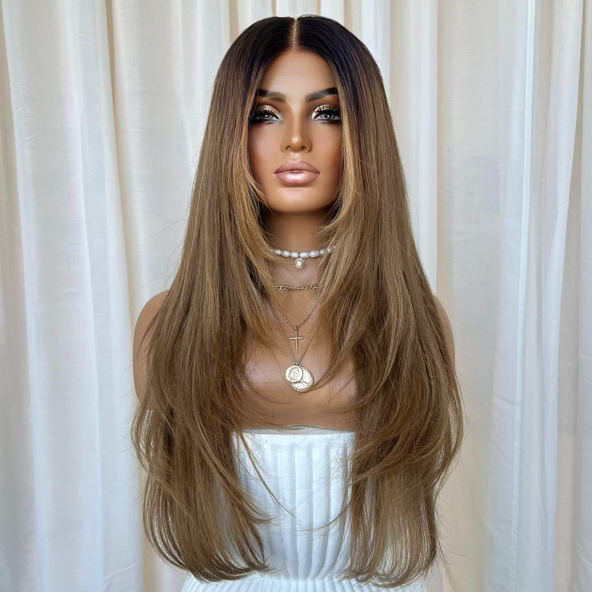 REINA | HD FULL LACE STRETCH CAP | S-M