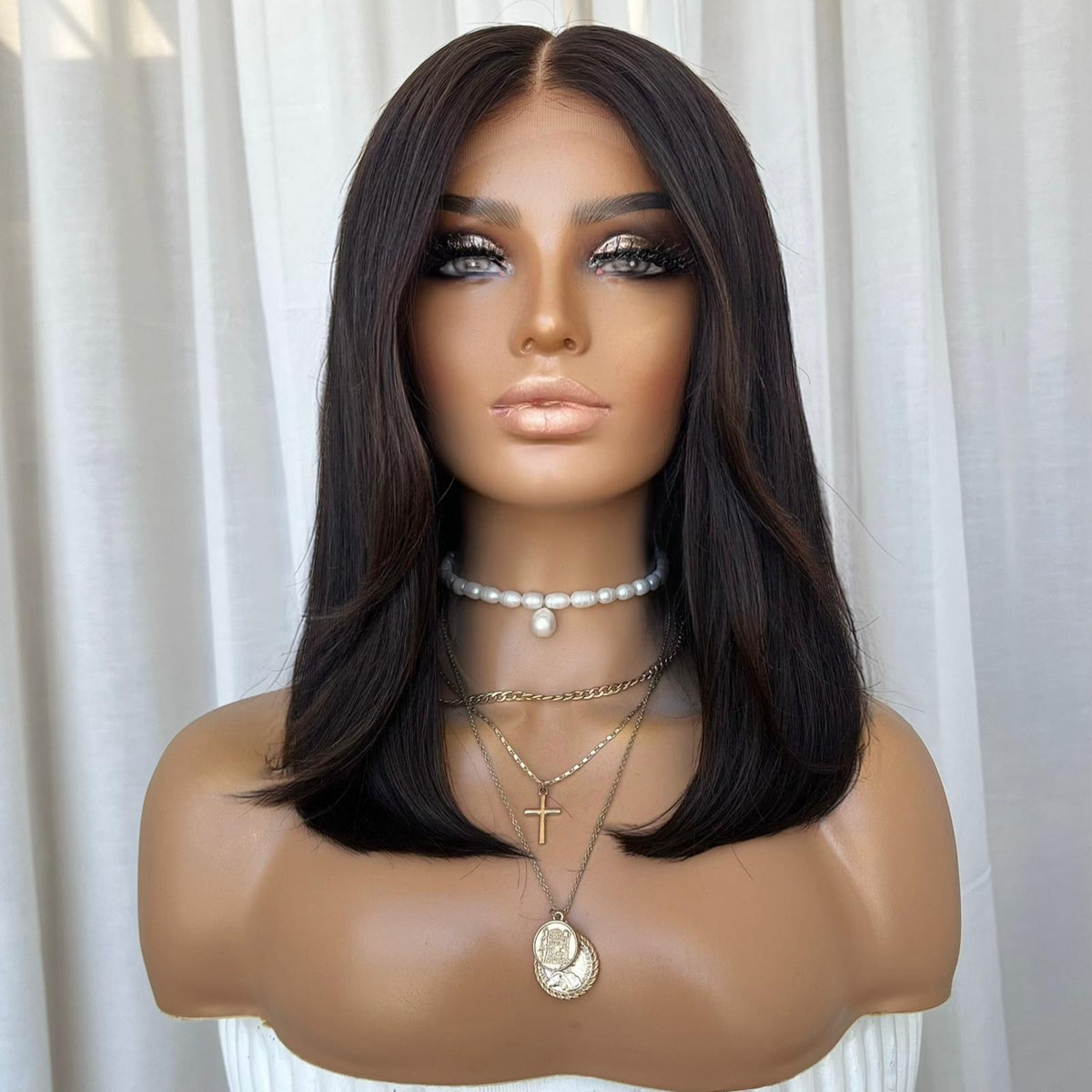 KYLIE BOB | HD FULL LACE STRETCH CAP| CUSTOM MADE