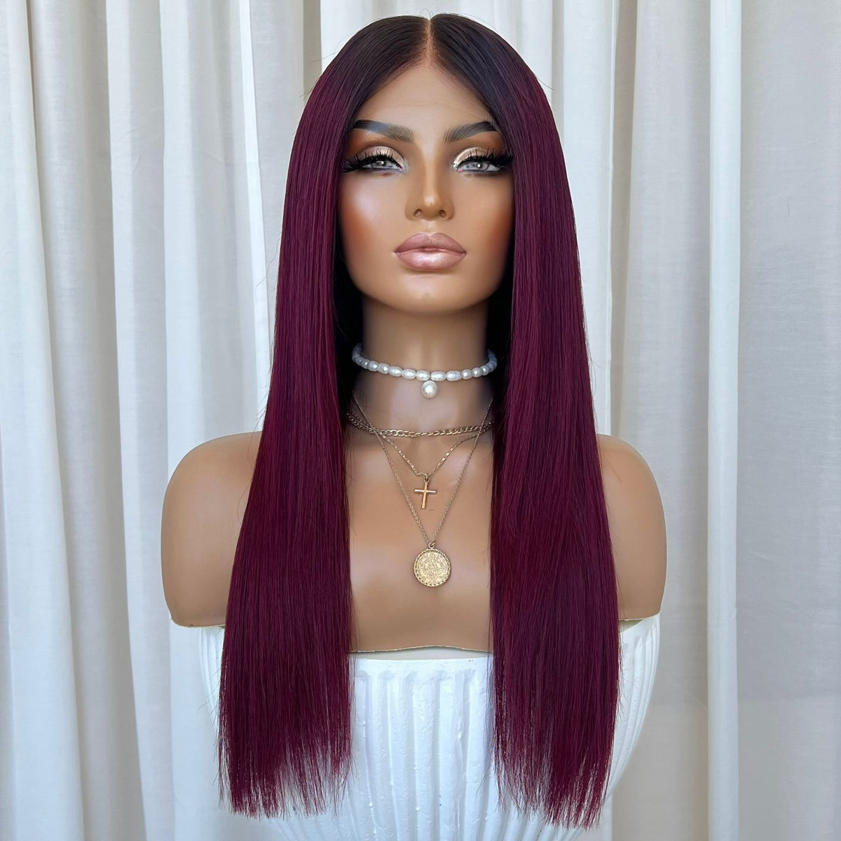 MAYA | FULL LACE STRETCH CAP | S-M