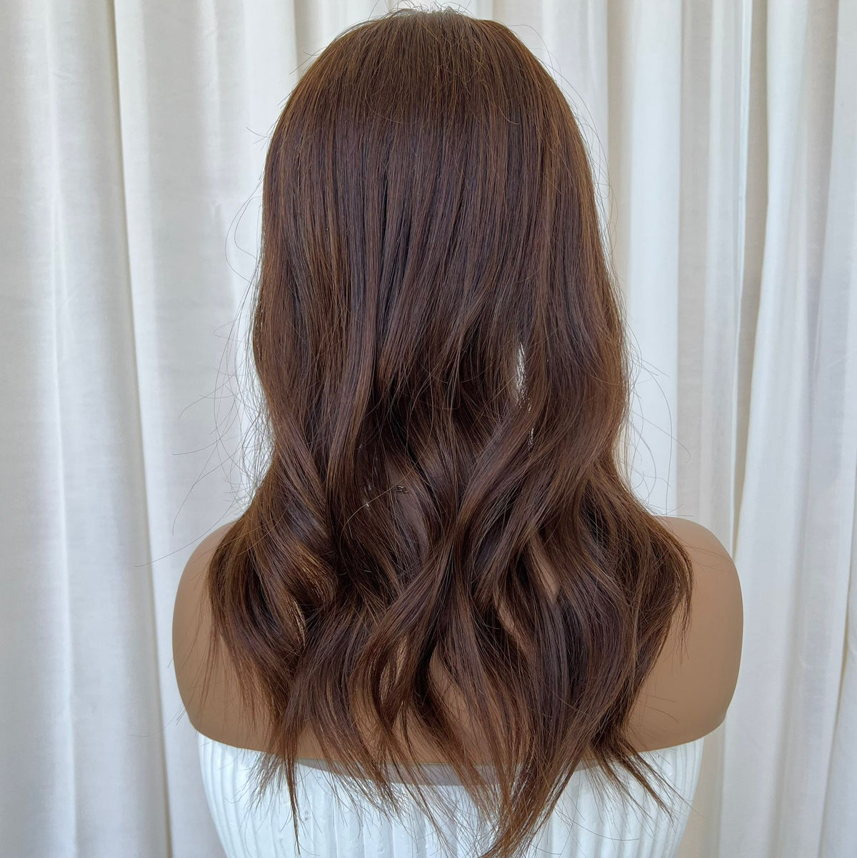 KING KYLIE DARK BROWN | HD TOPPER | 16 INCHES