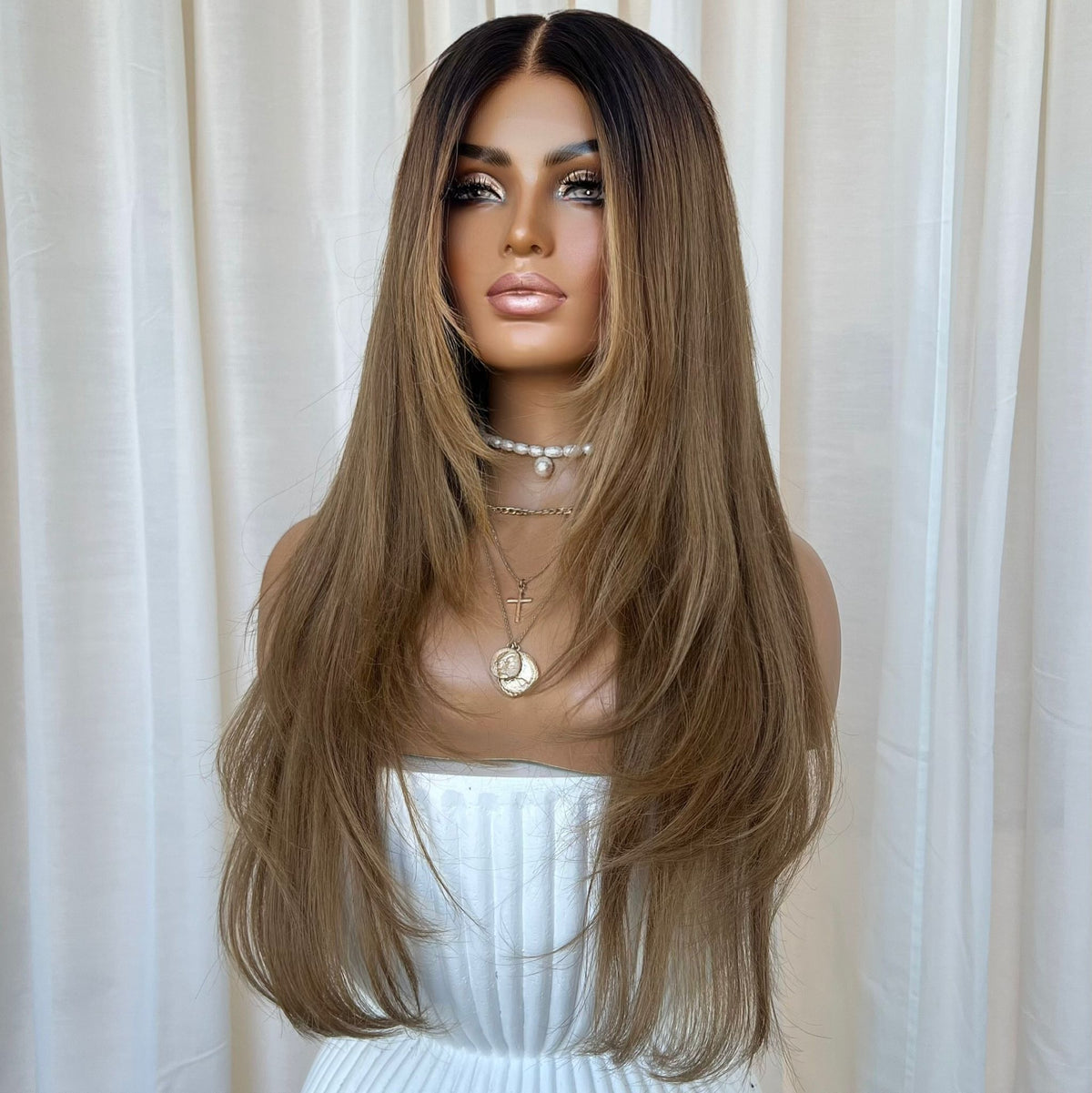 REINA | HD FULL LACE STRETCH CAP | S-M