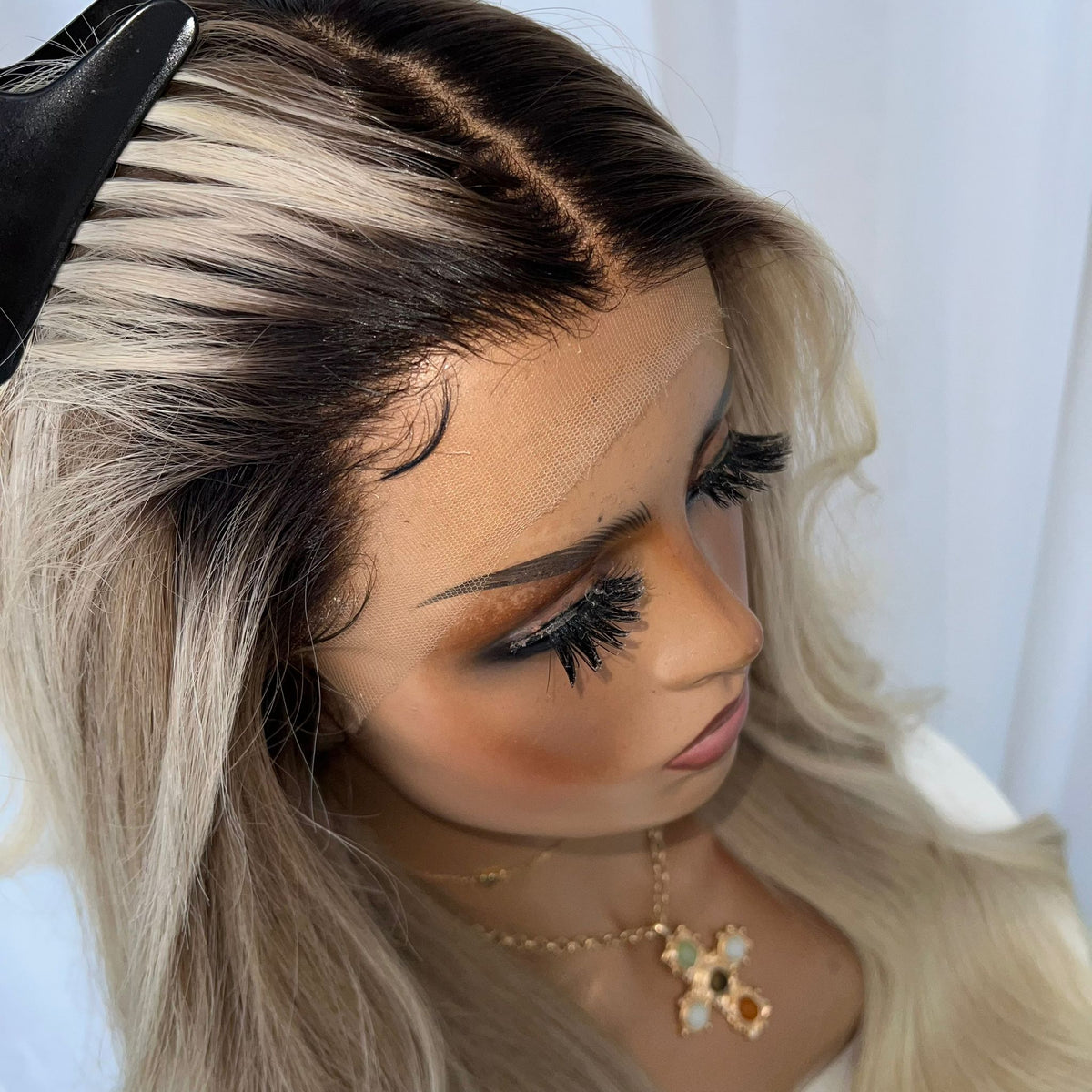 BEYONCÉ | HD FULL LACE STRETCH CAP | S-M