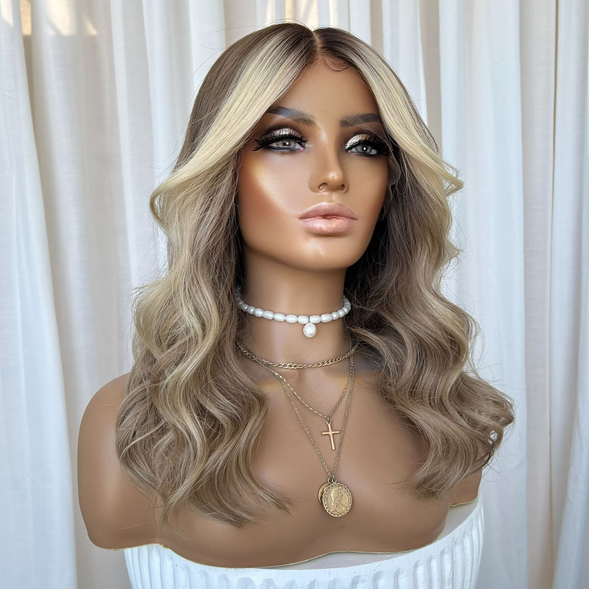 THE BECKY BOB | HD FULL LACE STRETCH CAP | M-L