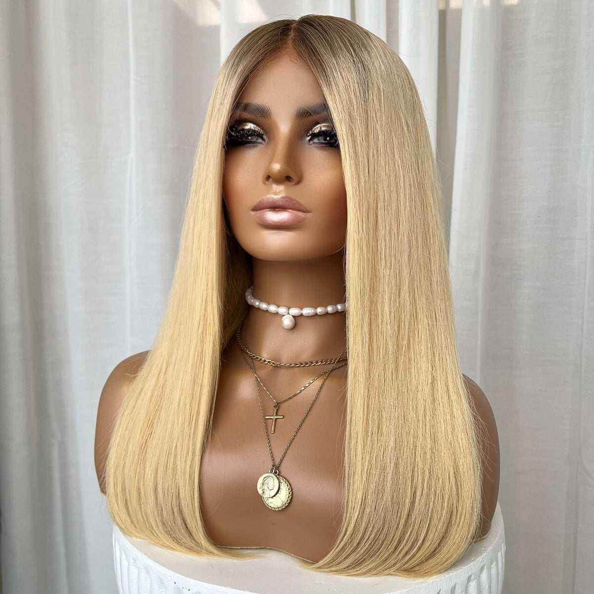 POLLY | HD FULL LACE STRETCH CAP | M-L | MADE TO ORDER