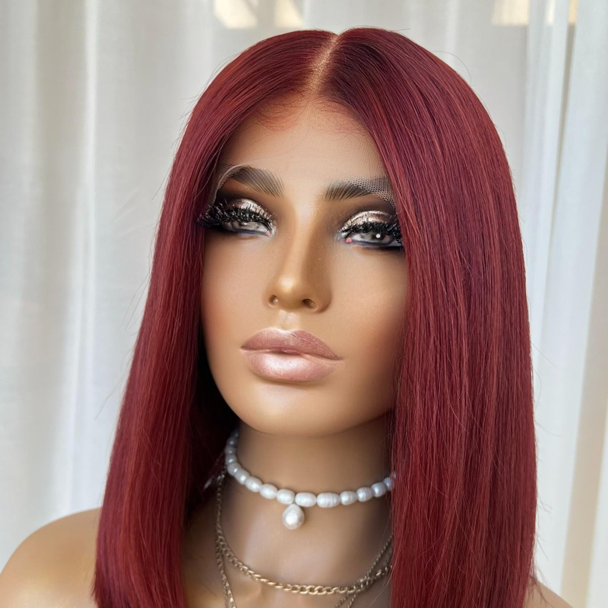 SICILY | FULL LACE STRETCH CAP | M-L