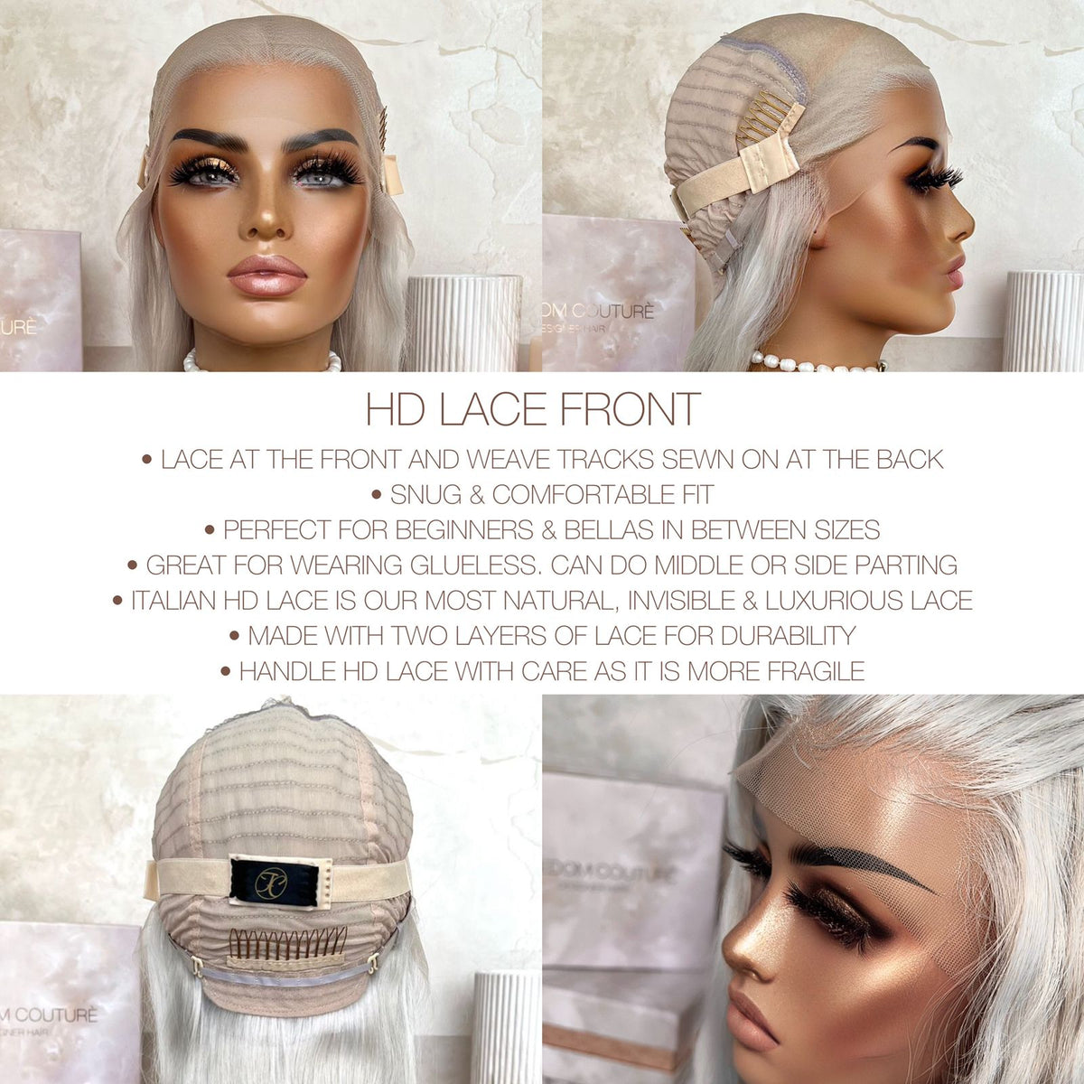 EMMA LISA | HD LACE FRONT | S-M | MADE TO ORDER